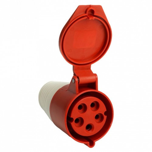 Розетка переносная разборная с заземлением и крышкой Stekker RST 49443 в Нижнем Новгороде фото 2