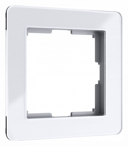 Рамка на 1 пост Werkel Acrylic (белый) W0012701 в Нижнем Новгороде