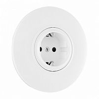 Розетка с заземлением и со шторкой Arte Milano SET08-1 SET08-1-40-1 white в Нижнем Новгороде