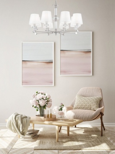 Подвесная люстра Maytoni Riverside MOD018PL-08CH в Нижнем Новгороде фото 7