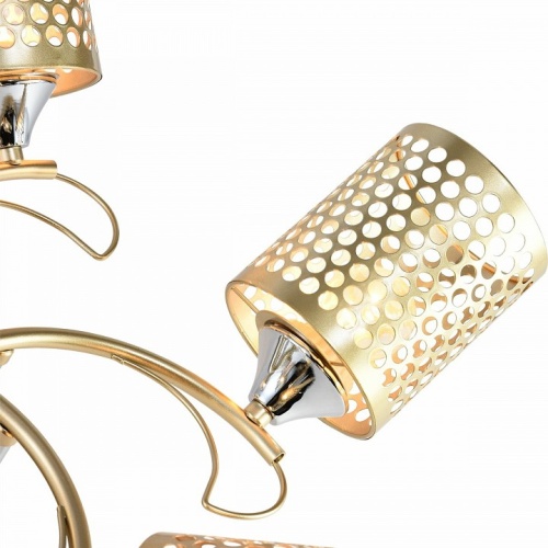 Потолочная люстра 01322-0.3-05 MATT GOLD+CR в Нижнем Новгороде фото 5