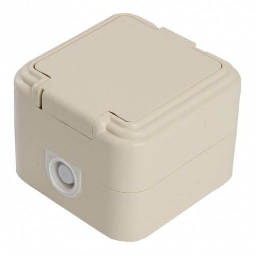 Розетка с заземлением с крышкой Stekker Брест 49058 в Нижнем Новгороде фото 6