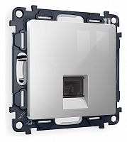 Розетка Ethernet RJ-45 и со шторками, без рамки Ambrella Volt ALFA MA412010 в Нижнем Новгороде