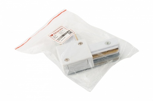 Соединитель угловой L-образный для треков Denkirs DK Track White TR1102-WH в Нижнем Новгороде фото 2