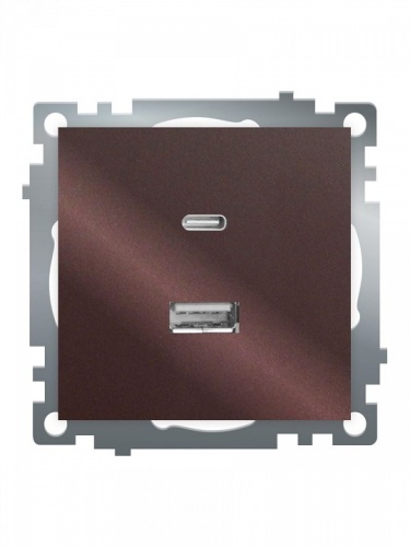 Розетка 2хUSB type A и C без рамки Stekker Катрин 50057 в Нижнем Новгороде фото 10