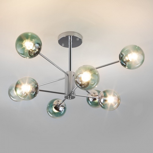 Люстра на штанге Eurosvet Ascot 30166/8 хром в Нижнем Новгороде фото 4