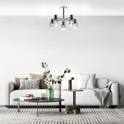 Люстра на штанге Escada Diversity 2120/5P Black в Нижнем Новгороде фото 5