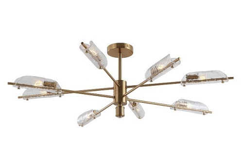 Люстра на штанге Freya Baret FR5420CL-08BS в Нижнем Новгороде фото 2