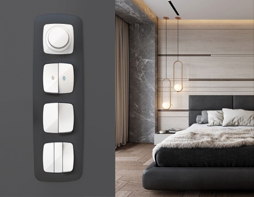 Накладка для диммера Ambrella Volt OMEGA OP1255 в Нижнем Новгороде фото 2