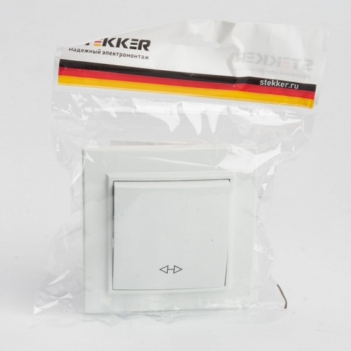 Переключатель перекрестный одноклавишный Stekker Эрна 39925 в Нижнем Новгороде фото 7
