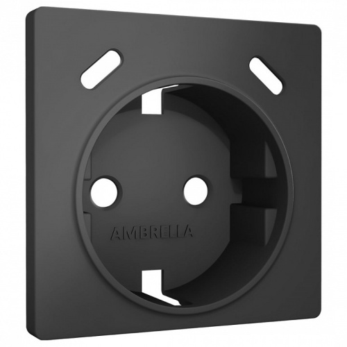 Накладка для розетки с заземлением и со шторками и 2хUSB type С Ambrella Volt ALFA AP9105 в Нижнем Новгороде