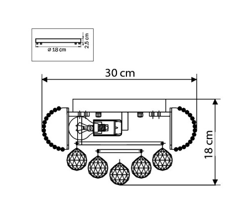 Накладной светильник Lightstar Monile 704032 в Архангельске фото 2