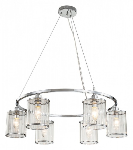 Подвесная люстра Indigo Dante 13022/6P Chrome в Нижнем Новгороде фото 5