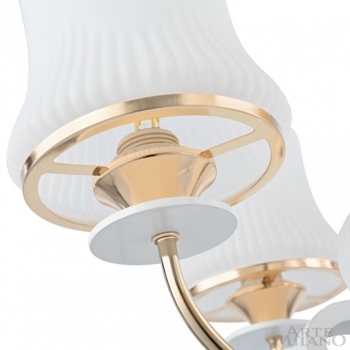 Подвесная люстра Arte Milano Florentia-1097 301097/6 Wh/Gd в Нижнем Новгороде фото 4