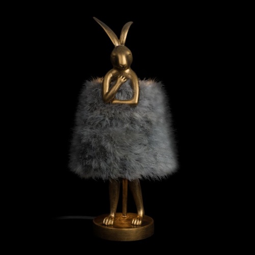 Настольная лампа декоративная Loft it Lapine 10315/A Grey fluff в Нижнем Новгороде фото 6