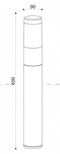 Наземный низкий светильник Maytoni Koln O590FL-L8B4K1 в Дзержинске фото 4