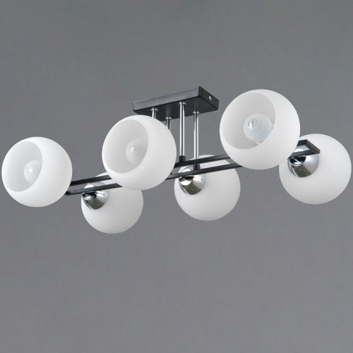 Потолочная люстра ILLUMICO TRENTO IL0791-6CSQ-25 BK CR TRENTO в Нижнем Новгороде фото 3