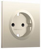 Накладка для розетки с заземлением и со шторками Ambrella Volt SIGMA SP5470 в Нижнем Новгороде