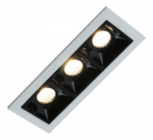 Встраиваемый светильник Arte Lamp Grill A3153PL-3BK в Нижнем Новгороде