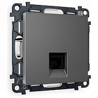 Розетка Ethernet RJ-45 и со шторками, без рамки Ambrella Volt ALFA MA662005 в Нижнем Новгороде