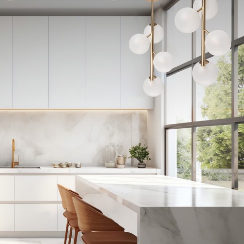 Люстра на штанге DeMarkt Оливия 17 306015404 в Нижнем Новгороде фото 6