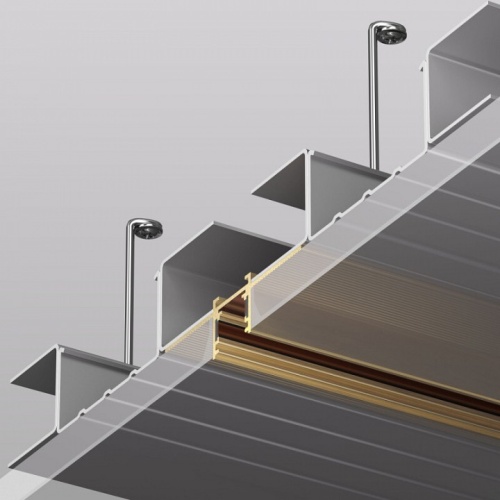 Трек встраиваемый Denkirs SHINE HIDE TR5702-SB в Нижнем Новгороде фото 5