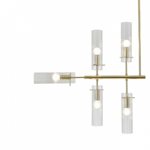 Люстра на штанге Indigo Saetta 11053/12R Gold в Нижнем Новгороде фото 3