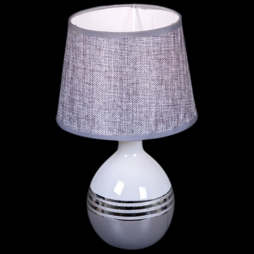 Настольная лампа декоративная 01934 01934-0.7-01 WH GY SL в Нижнем Новгороде фото 3