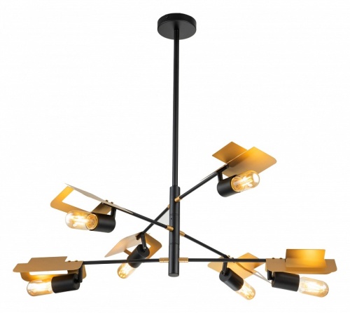 Люстра на штанге Indigo Severo 10004/6R Black в Нижнем Новгороде фото 4