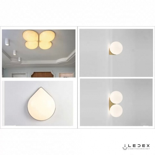 Накладной светильник iLedex Omega 6008W-18W-3000K WH-GL в Нижнем Новгороде фото 3