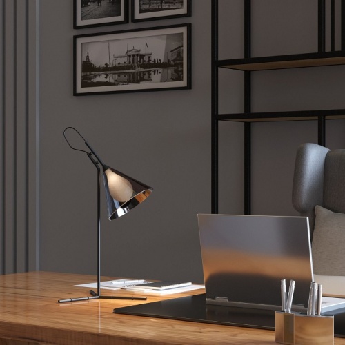 Настольная лампа декоративная Eurosvet Enigma 01186/1 черный в Нижнем Новгороде фото 5