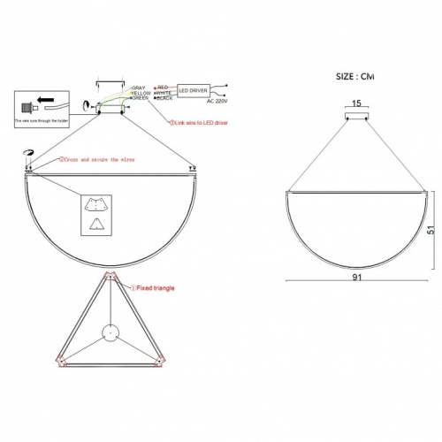 Подвесной светильник Imperiumloft SOLANA solana-light01 в Нижнем Новгороде фото 7