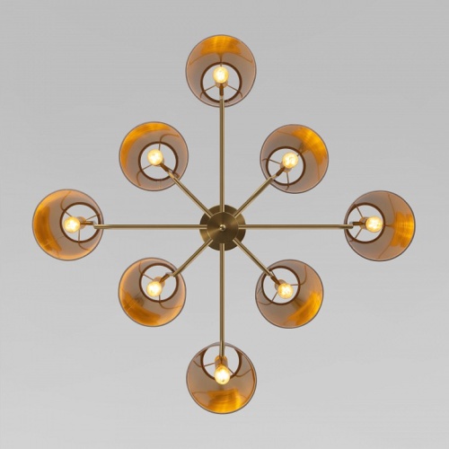 Люстра на штанге Eurosvet Topanga 60173/8 латунь в Нижнем Новгороде фото 6