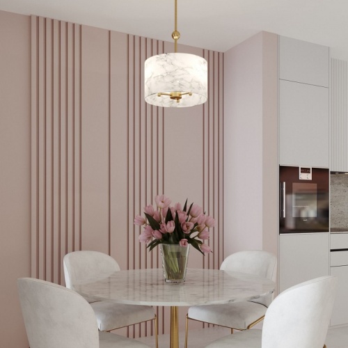 Светильник на штанге Eurosvet Brume 60174/3 латунь в Нижнем Новгороде фото 2