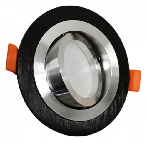 Встраиваемый светильник LUMINA DECO Duka LDC 8062-D90 BK+SL в Нижнем Новгороде фото 2