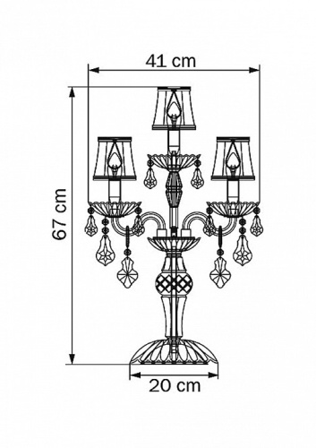 Настольная лампа декоративная Osgona Nativo 715957 в Можге фото 2