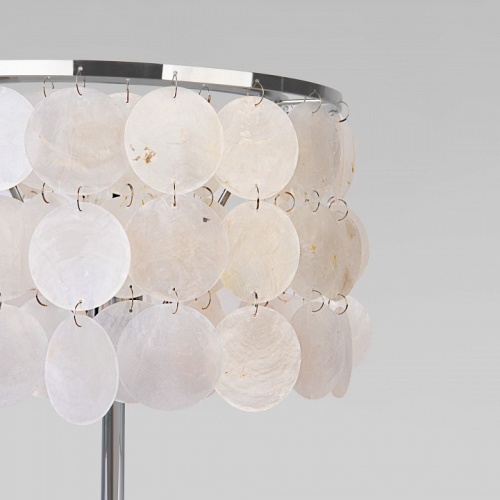 Настольная лампа декоративная Eurosvet Sandra 208101 хром/перламутр в Нижнем Новгороде фото 2