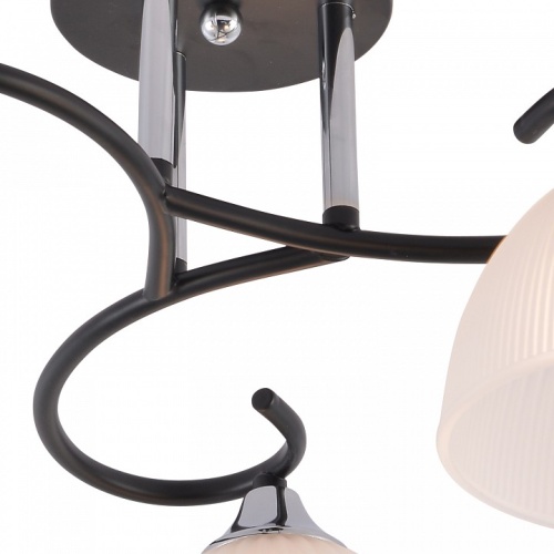 Люстра на штанге 01635-0.3-03 BK+CR в Нижнем Новгороде фото 3