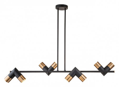 Люстра на штанге Indigo Doppio 11036/8R Black в Нижнем Новгороде фото 3