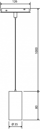 Подвесной светильник Elektrostandard Slim Magnetic a063425 в Нижнем Новгороде фото 2