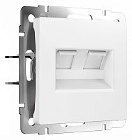 Розетка Ethernet RJ-45 без рамки Werkel белый матовый W1181161 в Нижнем Новгороде