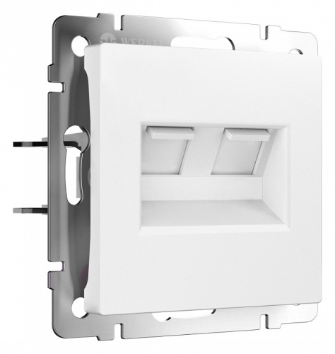 Розетка Ethernet RJ-45 без рамки Werkel белый матовый W1181161 в Нижнем Новгороде