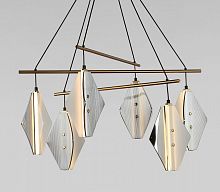 Подвесная люстра Eurosvet  301054 LED латунь в Нижнем Новгороде