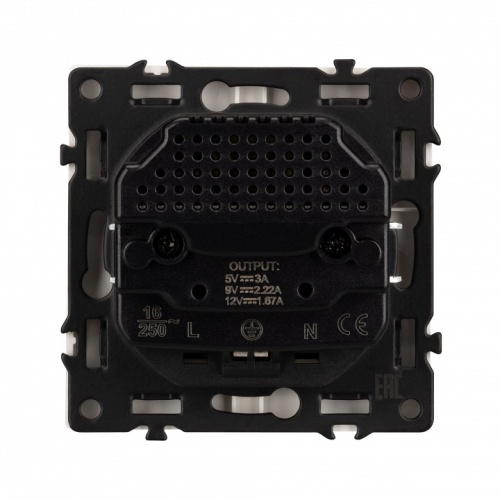 Розетка с заземлением и 2хUSB type A и C, без рамки Arlight SCT-NOBE 059444 в Нижнем Новгороде фото 3