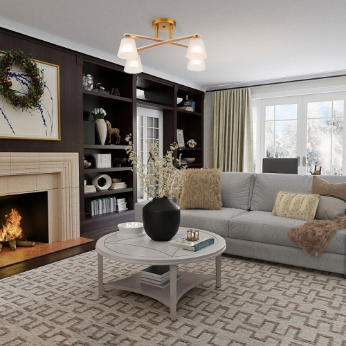 Потолочная люстра Escada Silva 1101/4PL в Нижнем Новгороде фото 6