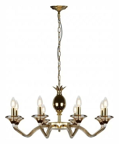 Подвесная люстра iLamp Flo YT2049-8 GD+COG в Нижнем Новгороде фото 4