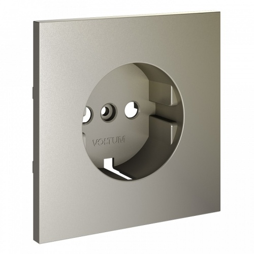 Накладка для розетки с заземлением Voltum S70 VLS000604 в Нижнем Новгороде фото 3