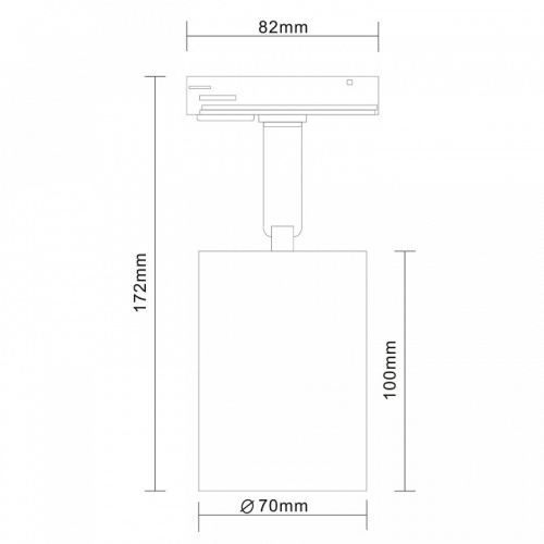 Светильник на штанге ST-Luce Vali ST302.406.01 в Бородино фото 5