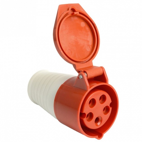 Розетка переносная разборная с заземлением и крышкой Stekker RST 49441 в Нижнем Новгороде фото 2