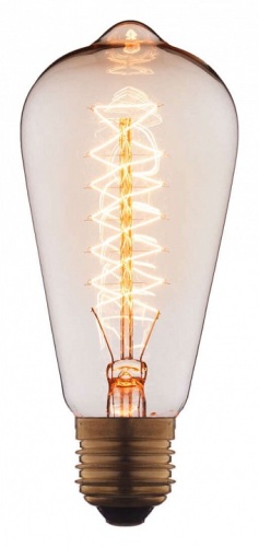 Лампа накаливания Loft it Edison Bulb E27 40Вт K 6440-CT в Боброве